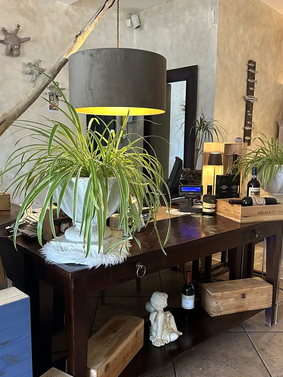 The wine corner